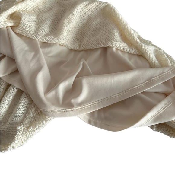 JESSICA SIMPSON WOMANS ANTIQUE WHITE SLIP KNEE LENGTH DRESS SZ LARGE - Picture 6 of 16